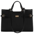 Torebka listonoszka, czarna, Peterson