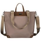 Torebka shopper, beżowa, Peterson