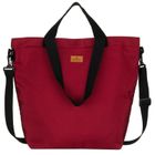 Torebka shopper, bordowa, Peterson