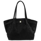 Torebka shopper, czarna, Peterson