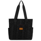 Torebka shopper, czarna, Rovicky