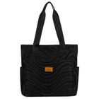 Torebka shopper, czarna, Rovicky