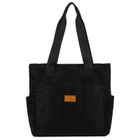 Torebka shopper, czarna, Rovicky