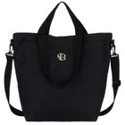 Torebka shopper, czarna, Rovicky