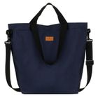 Torebka shopper, granatowa, Peterson