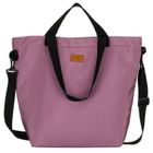 Torebka shopper, różowa, Peterson