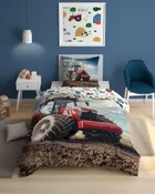 Traktor, 2-częściowy komplet pościeli, 140-200 cm