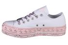Trampki damskie, biało-różowe, Converse X Miley Cyrus Chuck Taylor All Star