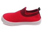 Trampki slip on dziewczęce, czerwone, Weestep