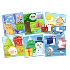 Trefl, ABC Malucha, Rodzina Treflików, Kolory i kształty, gra edukacyjna