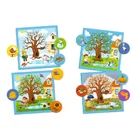 Trefl, ABC Malucha, Rodzina Treflików, Pory Roku, gra edukacyjna