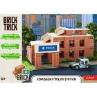 Trefl, Buduj z cegły, Komisariat Policji, zestaw kreatywny, 100 elementów