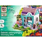 Trefl, Buduj z cegły, My City, Gabinet weterynaryjny, zestaw kreatywny, 50 elementów