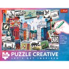 Trefl, Creative, Pozdrowienia z Londynu, puzzle, 500 elementów
