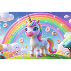 Trefl, Cukierkowy świat, puzzle, 60 elementów