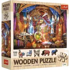 Trefl, Czarodziejska komnata, Puzzle drewniane, 1000 elementów