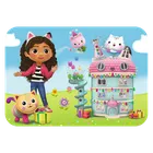 Trefl, Koci Domek Gabbi, Wesoła Gabby i przyjaciele, puzzle drewniane, 24 elementy