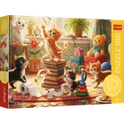 Trefl, Kocie psoty, puzzle, 160 elementów