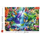 Trefl, Kolibry w tropikach, puzzle, 1000 elementów