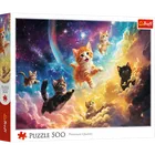 Trefl, Kosmiczne kotki, puzzle, 500 elementów
