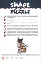 Trefl, kotek, puzzle shape, 550 elementów