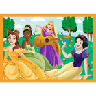 Trefl, Księżniczki Disneya, Bajkowe historie, puzzle 4w1, 207 elementów