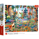 Trefl, Kwiaciarnia w Amsterdamie, puzzle, 2000 elementów