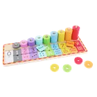 Trefl, Liczymy Główkę Ćwiczymy, drewniane klocki do nauki liczenia