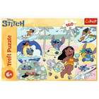 Trefl, Lilo i Stitch, Stitch rządzi, puzzle, 160 elementów