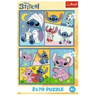 Trefl, Lilo i Stitch, Ze Stitchem nie ma nudy, puzzle, 2-70 elementów