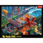 Trefl, Miasto Pixel, puzzle, 1000 elementów