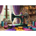 Trefl, Moja pracownia krawiecka, puzzle, 1000 elementów