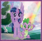 Trefl, My Little Pony, Magia przyjaźni, puzzle 3w1, 106 elementów