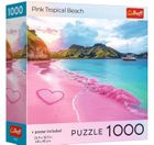 Trefl, Pink Tropical Beach, USA, puzzle, 1000 elementów