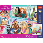 Trefl, Premium Plus Kids, Księżniczki Disneya, Cudowny bal, puzzle, 300 elementów