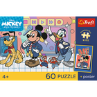 Trefl, Premium Plus Kids, Myszka Miki, Mysia ekipa, puzzle, 60 elementów