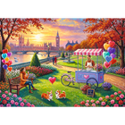 Trefl, Premium Plus, Love Story, Romantyczny Londyn, puzzle, 500 elementów