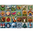 Trefl, Premium Plus, Tea Time, Szydełkowanie, Cztery Pory Roku, puzzle, 1000 elementów