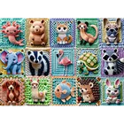 Trefl, Premium Plus, Tea Time, Szydełkowe zwierzątka, puzzle, 1000 elementów