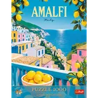 Trefl, Premium Plus, Vintage Poster, Amalfi, Włochy, puzzle, 1000 elementów