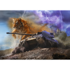 Trefl, Premium Plus, World of Tanks, Tygrys II, puzzle, 1000 elementów