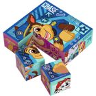 Trefl, Psi Patrol, drewniana układanka klocklowa, 9 elementów