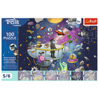 Trefl, Rodzina Treflików, Bert w kosmosie, puzzle, 100 elementów