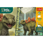 Trefl, Rodzina Treflików, Inspired By Dino World, Stegosaurus, puzzle, 100 elementów