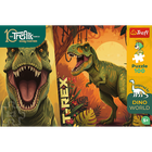 Trefl, Rodzina Treflików, Inspired By Dino World, T,Rex, puzzle, 100 elementów