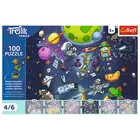 Trefl, Rodzina Treflików, Robobot w kosmosie, puzzle, 100 elementów