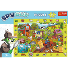 Trefl, Rodzina Treflików, Spy Guy, Farma, puzzle obserwacyjne, 24 elementy