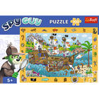 Trefl, Rodzina Treflików, Spy Guy, Statek piracki, puzzle obserwacyjne, 100 elementów