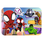 Trefl, Spidey i super-kumple, Odważny Spidey i przyjaciele, puzzle drewniane, 24 elementy
