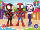 Trefl, Spidey i super-kumple, Przygody Spiday'a i przyjaciół, puzzle, 30 elementów